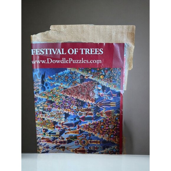 Dowdle Festival Of Trees 1000-Piece Puzzle 18x24 Inch Completed Size - Picture 10 of 10